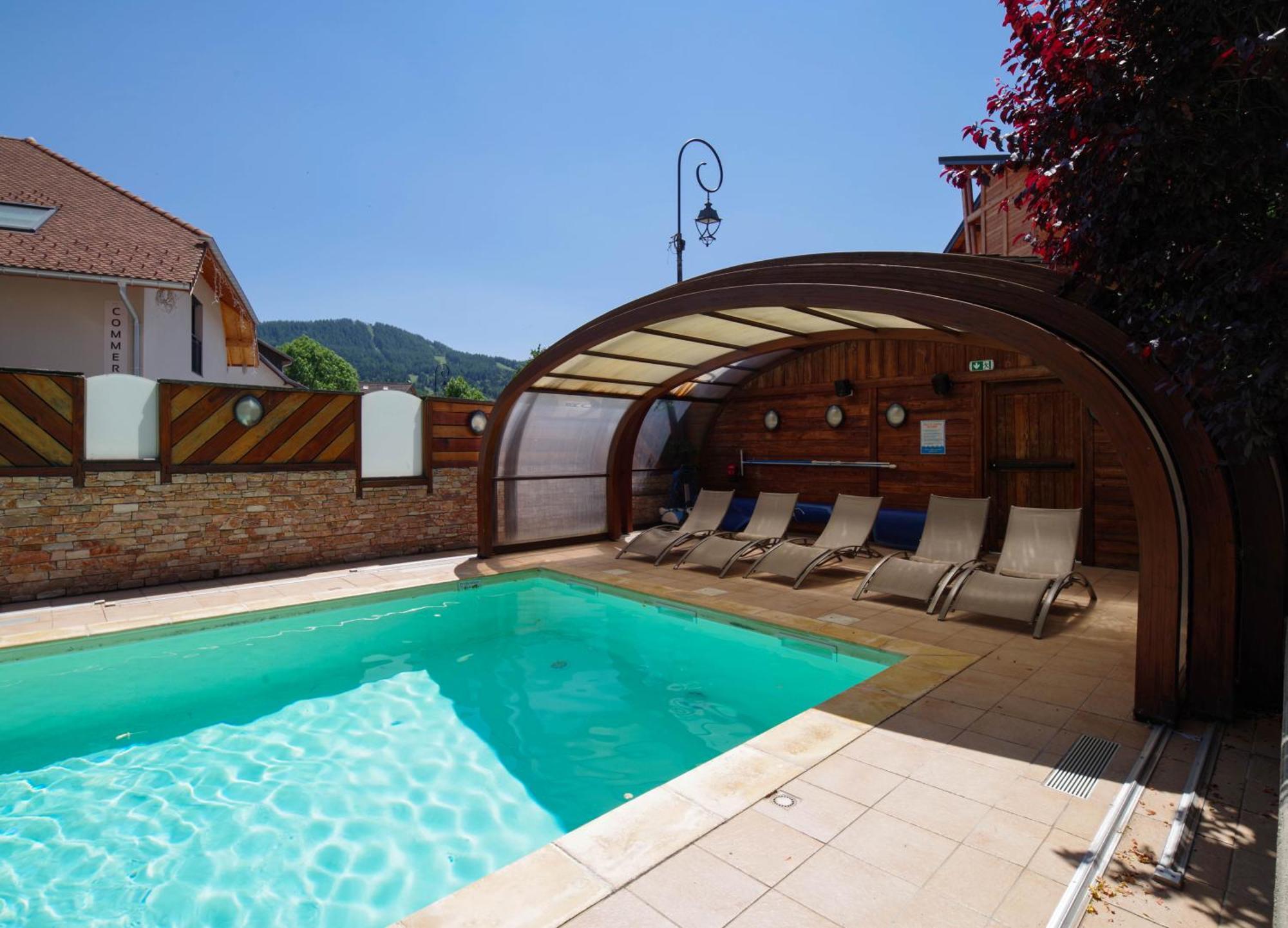 Hotel Les Autanes Spa-Balneotherapie & Restaurant Ансел Екстериор снимка