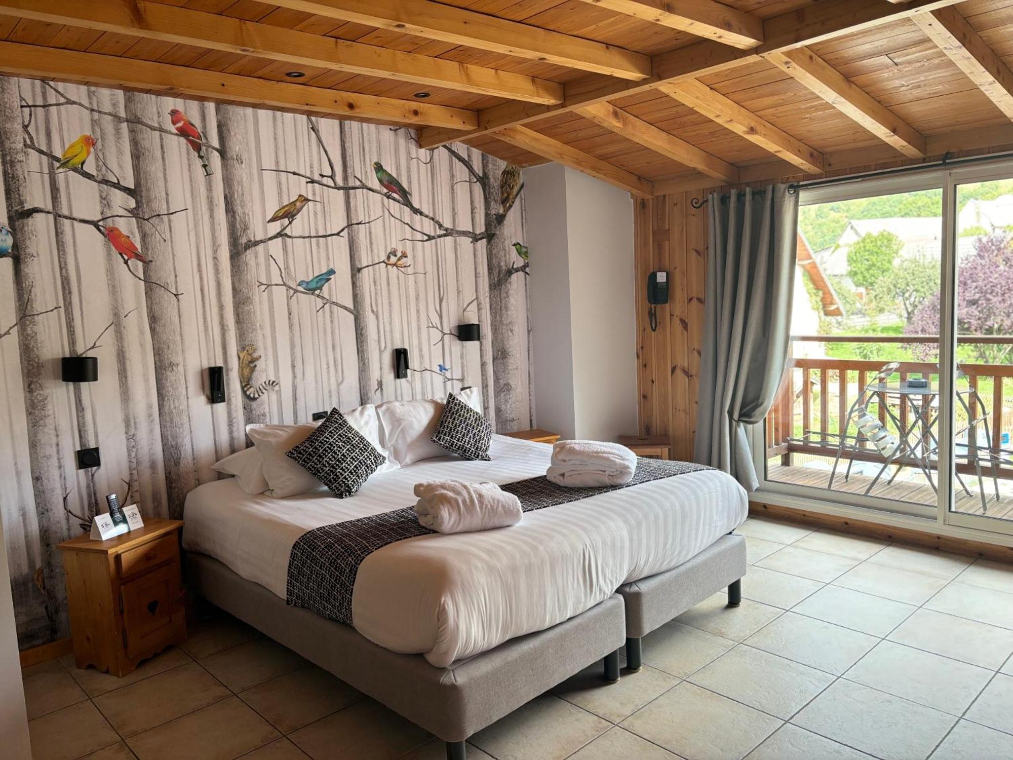 Hotel Les Autanes Spa-Balneotherapie & Restaurant Ансел Екстериор снимка